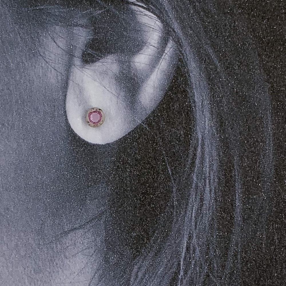 Artist Made Swarovski Crystal Studs Titanium Posts - Picture 4 of 6